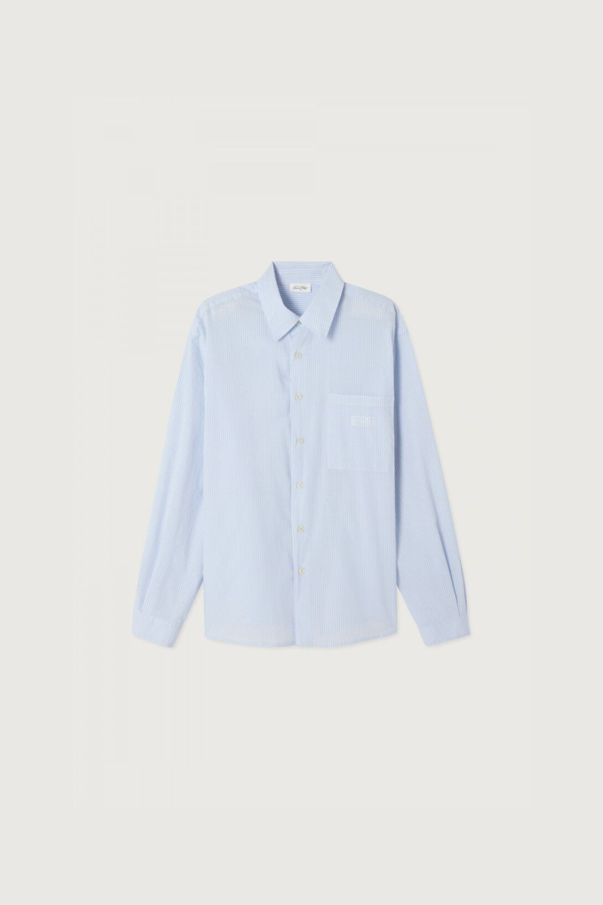 ELUABIRD SHIRT - BLAUWE STREPEN
