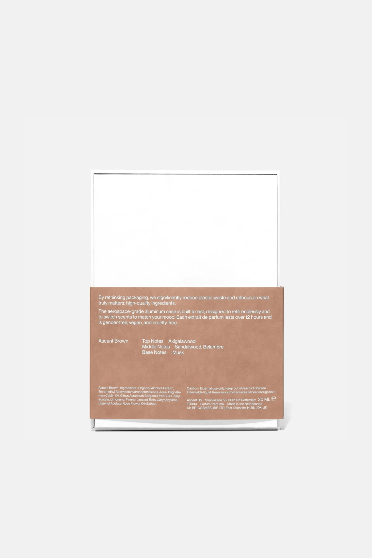 PARFUM + SILVER CASE 20ML - BROWN
