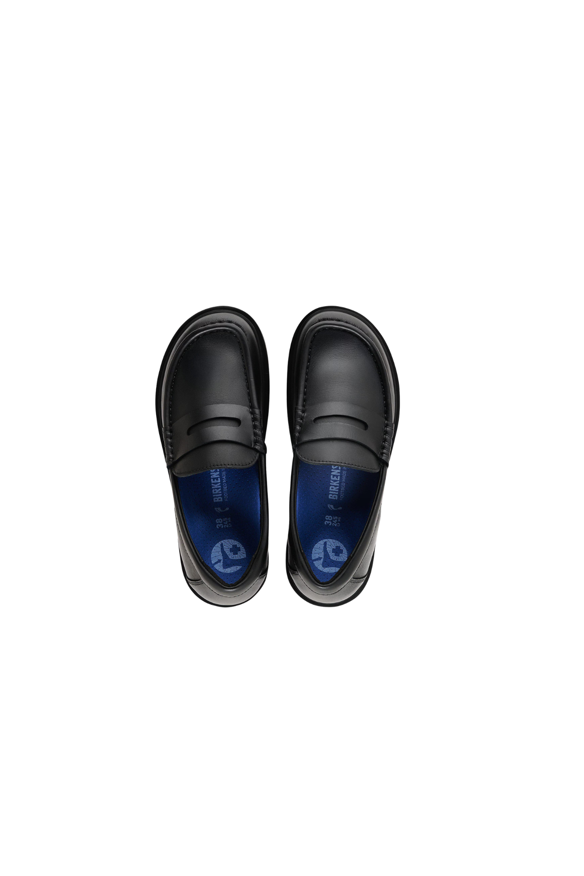 MOCASSINS EN CUIR HIGHWOOD - NOIR