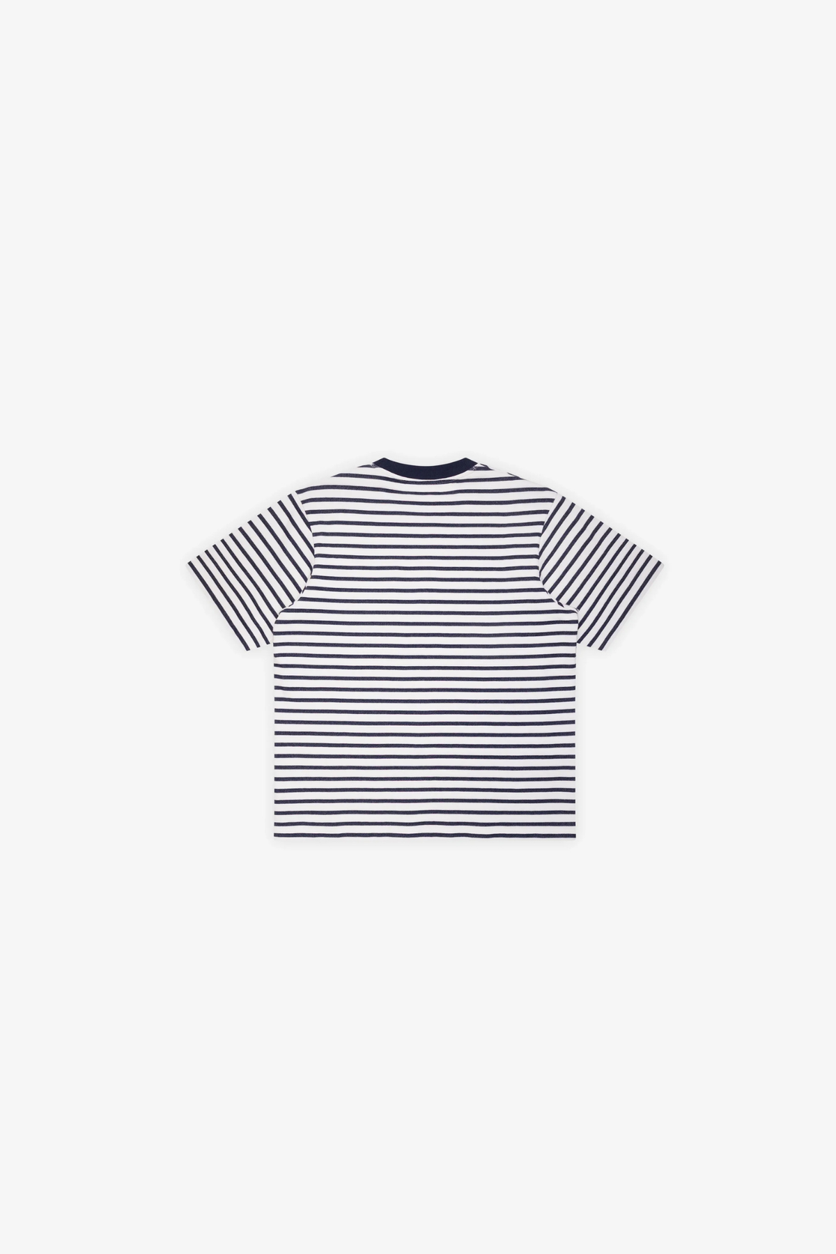 T-SHIRT À RAYURES VARSITY - MARINE