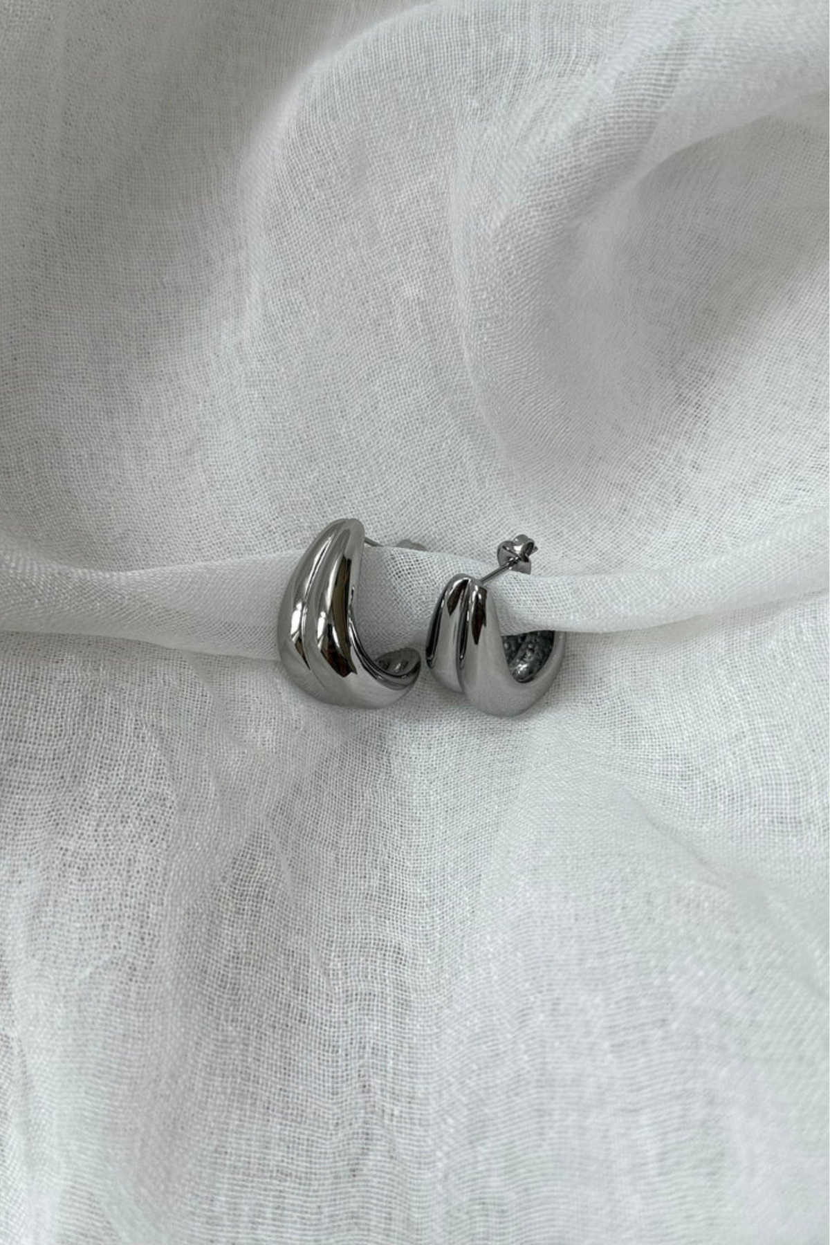 BOUCLE D'OREILLE JACKIE - ARGENT