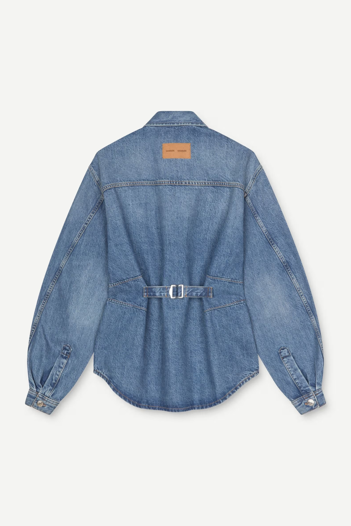 HARP SEAM SHIRT - SEPHIA BLUE