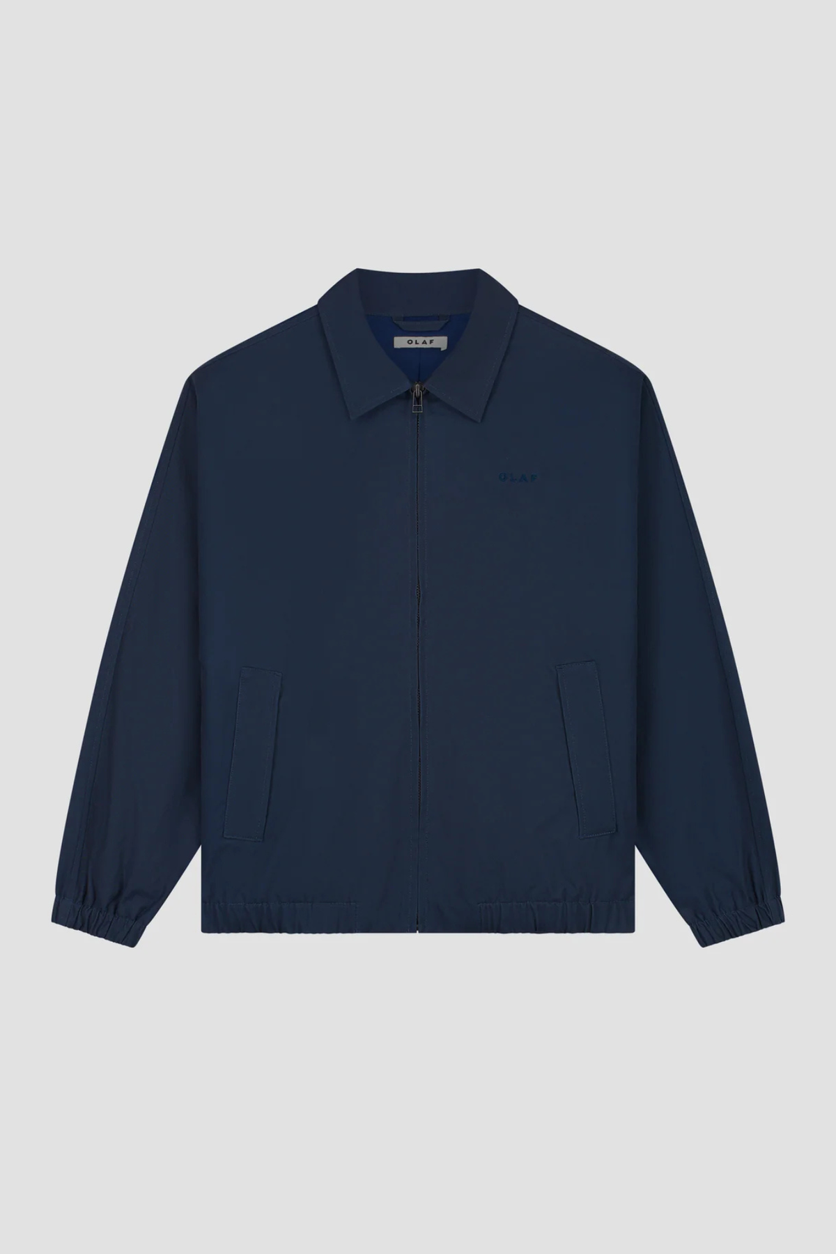 WASHED COACH JACKET - NAVY