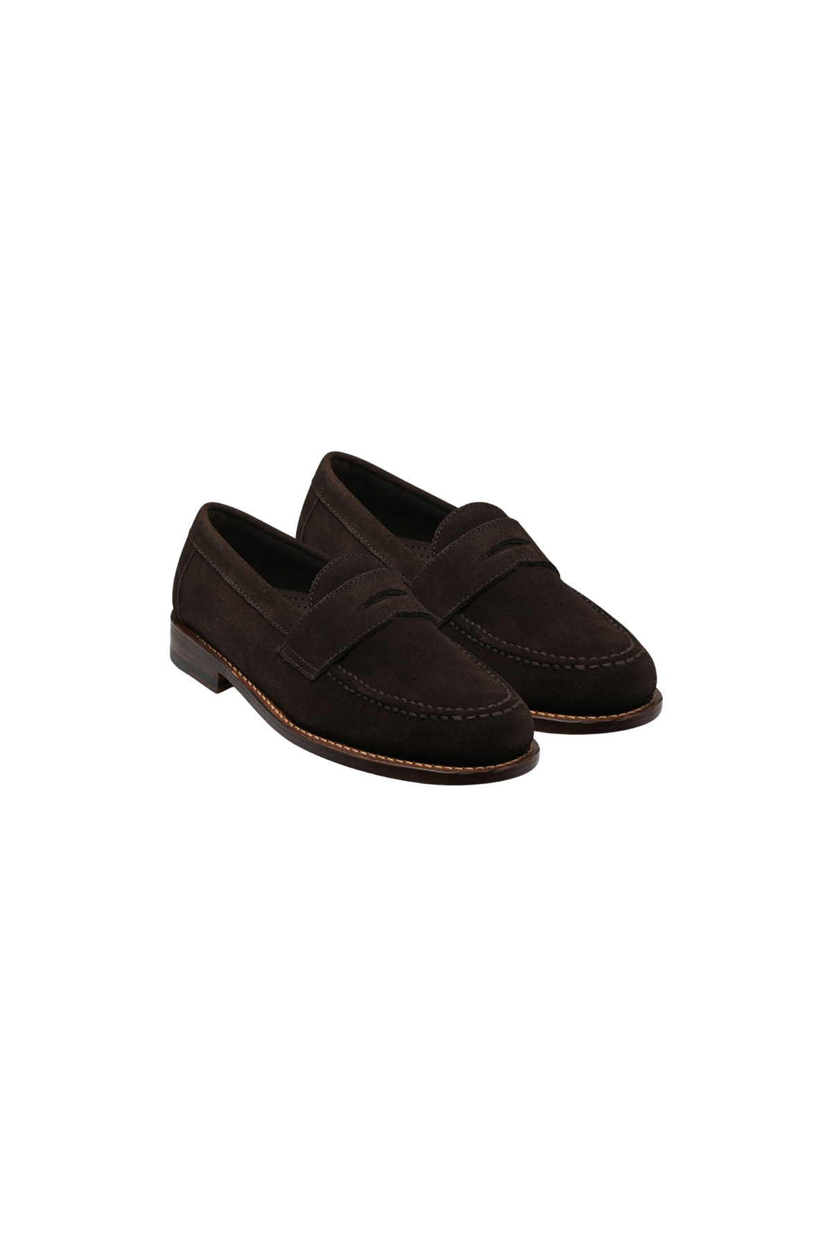 RYAN FLESH OUT MEN SHOES - DARK BROWN