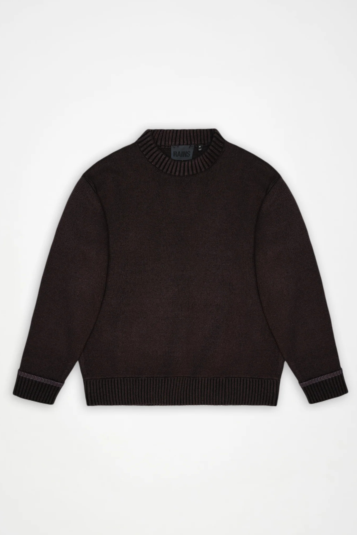 SOWA KNIT CREW NECK - ZWART