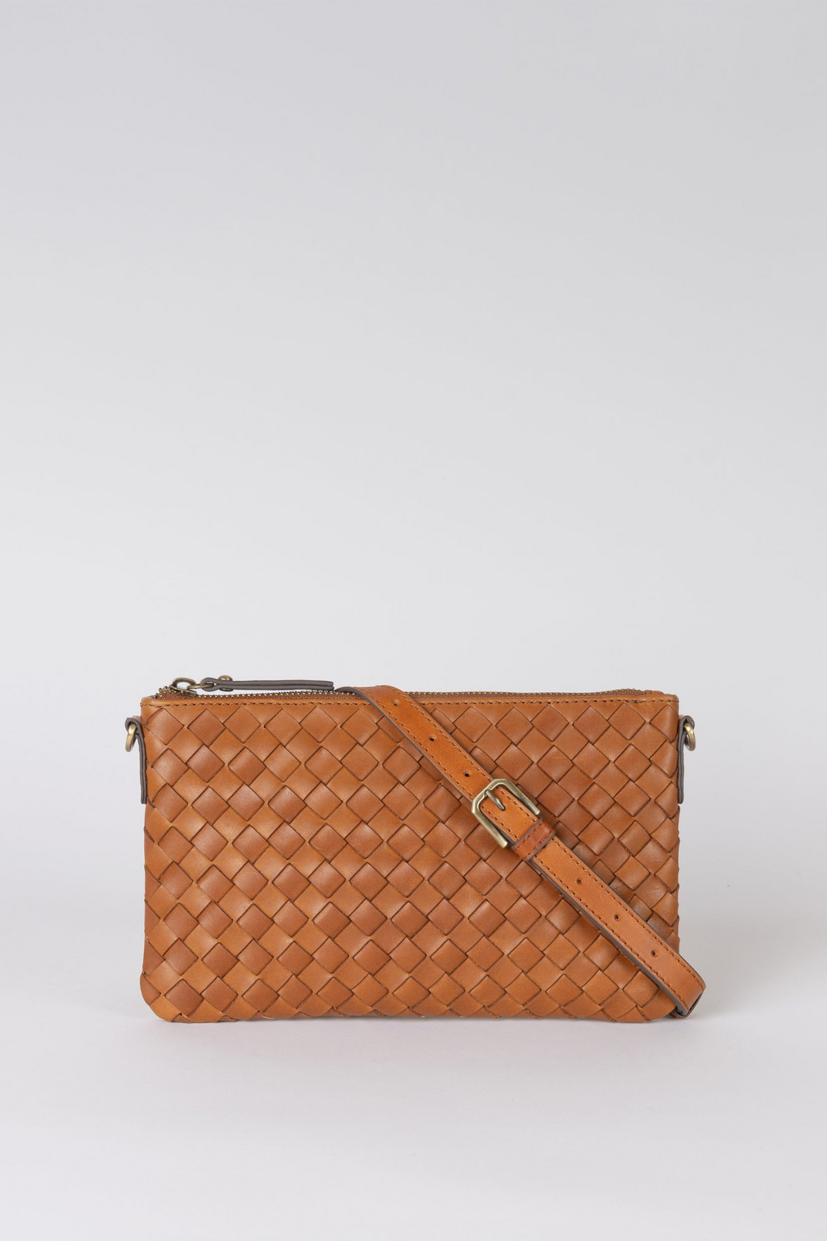 LEXI - COGNAC WOVEN CLASSIC LEATHER