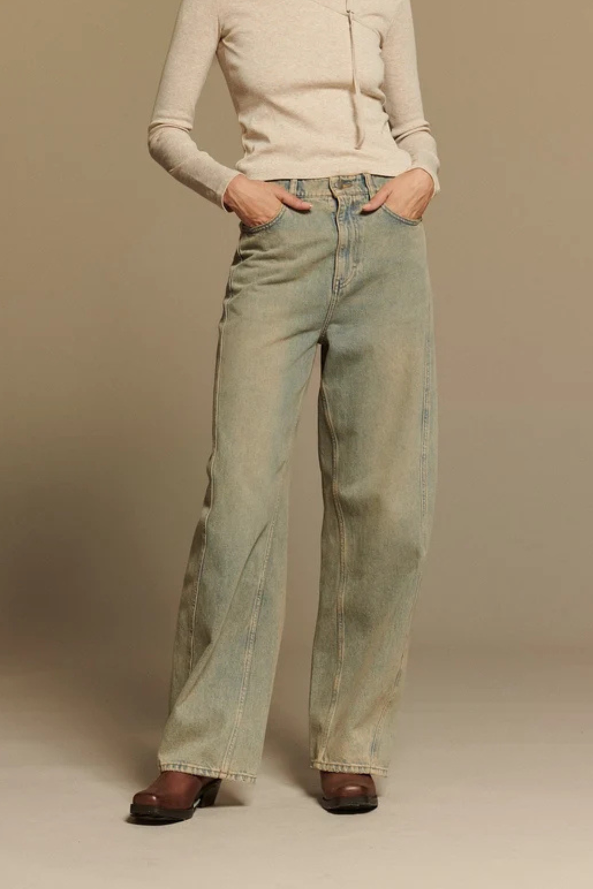 ROSS DENIM JEANS - ACID BLUE