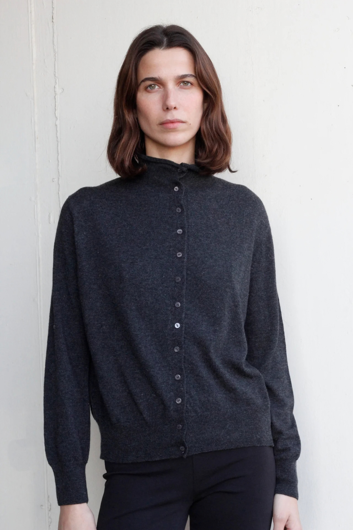 ABSTRACT JUMPER - DARK GREY