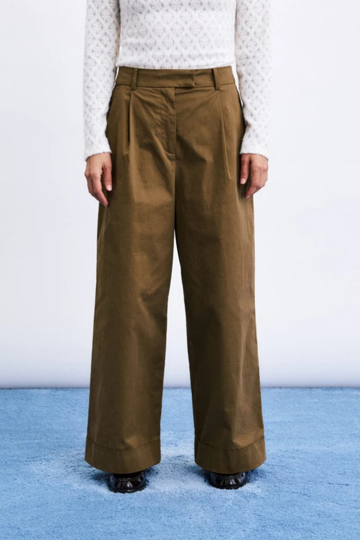 PANTALON NORFOLK - BRUN GLACÉ
