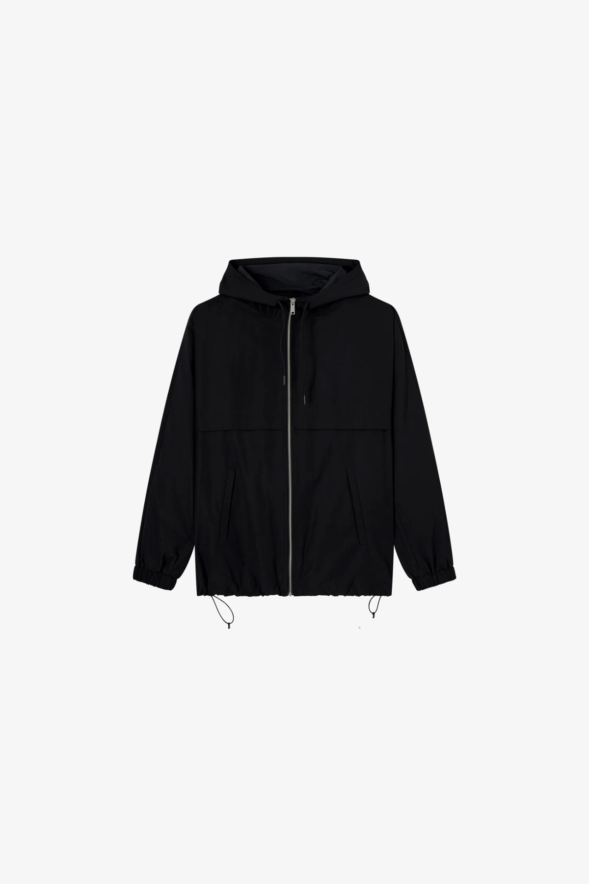 IGGY WINDBREAKER JACKET - BLACK