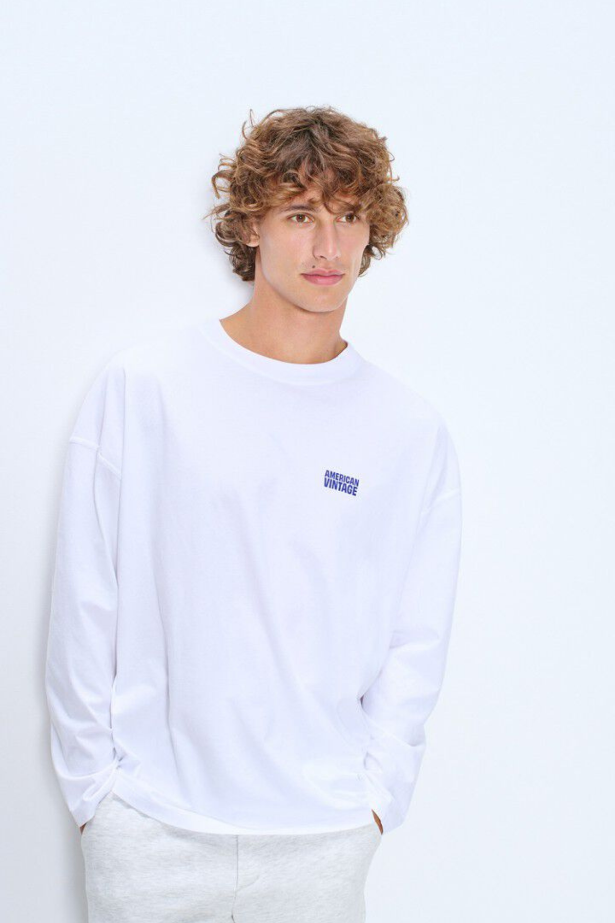 GIXY T-SHIRT LS - WHITE