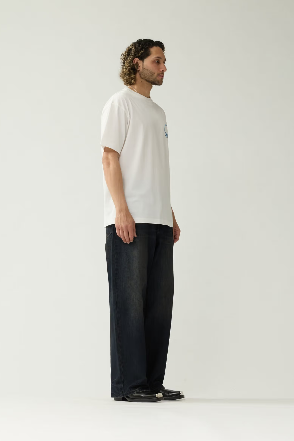 T-SHIRT ECLIPSE - BLANC