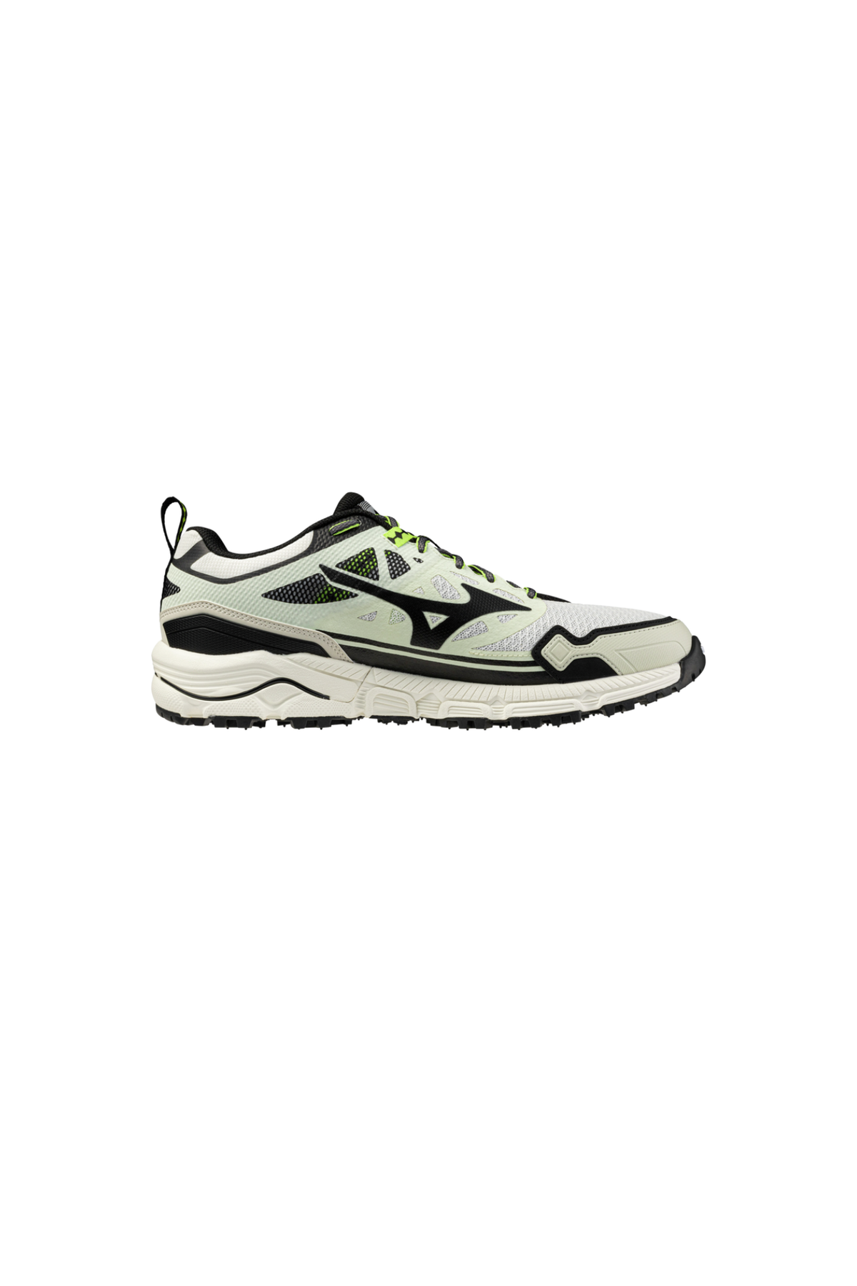BASKETS WAVE DAICHI LS POUR HOMME - BLANC/ NOIR/ VERT DAIQUIRI