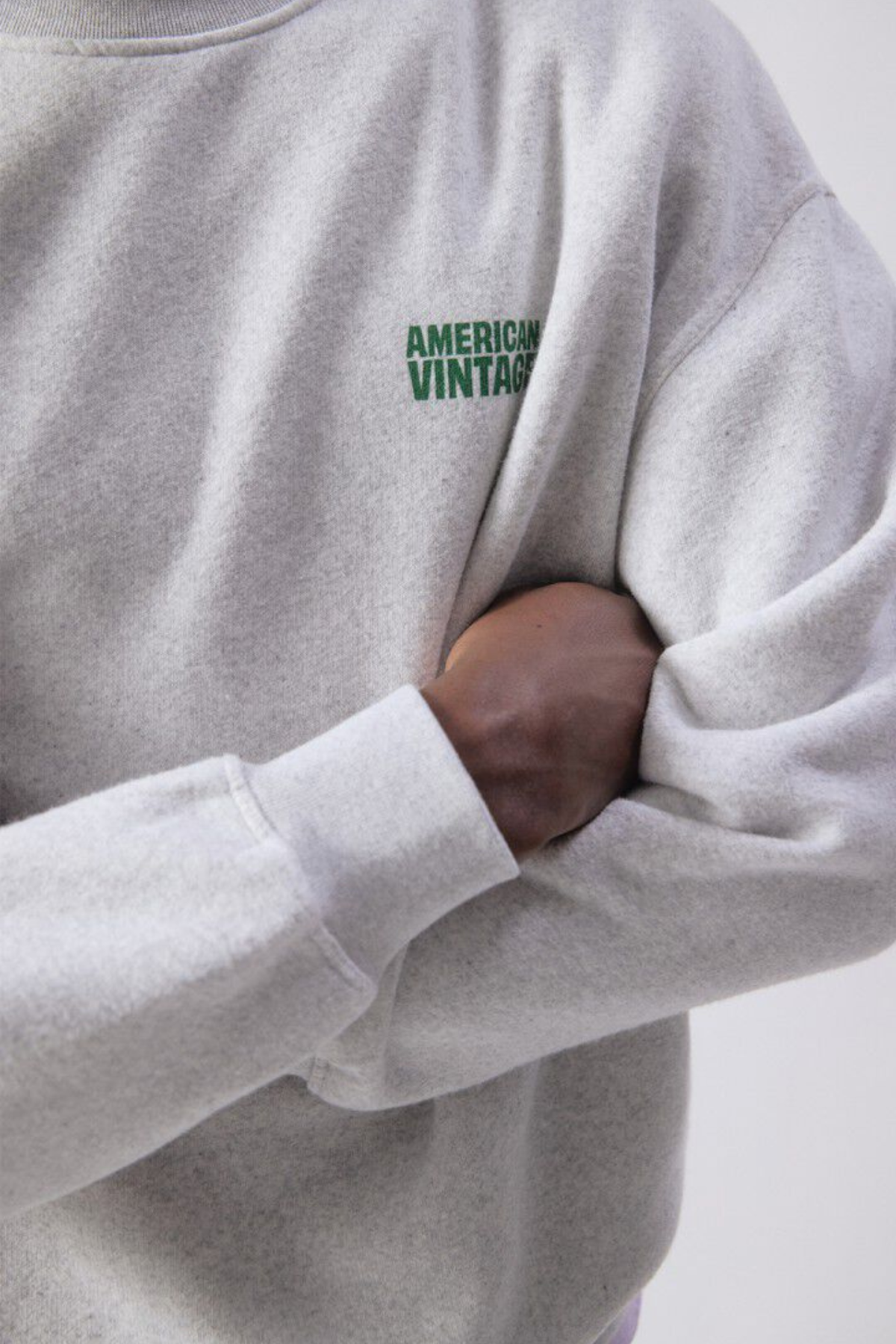 BAPTOWN SWEATER - HEATHER GREY