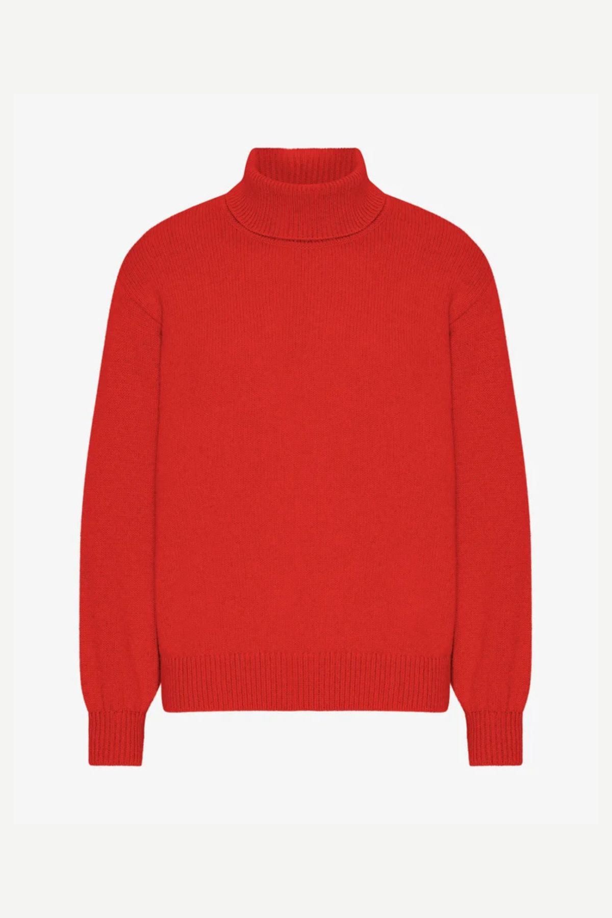 MERINO WULLEN COLTRUI DAMES - ROOD TANGERINE