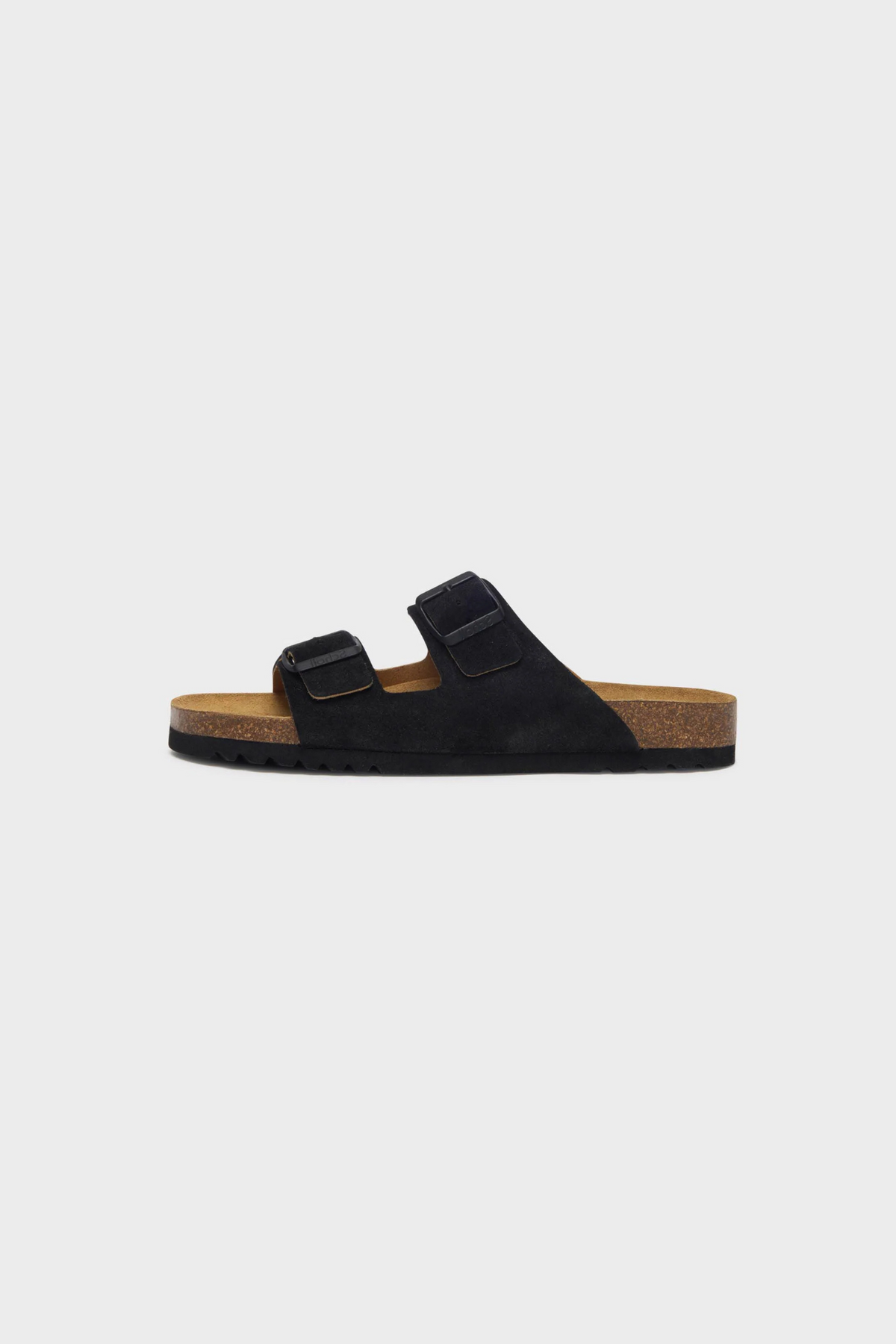 JULIEN MEN SANDAL SUEDE - BLACK