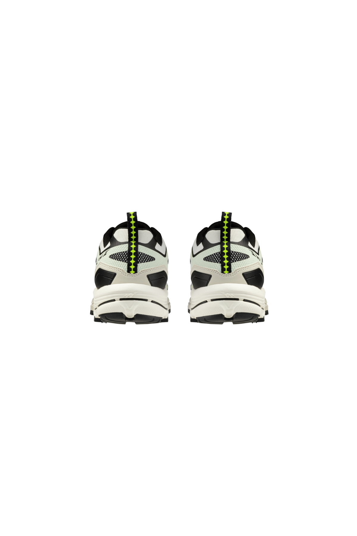 BASKETS WAVE DAICHI LS POUR HOMME - BLANC/ NOIR/ VERT DAIQUIRI