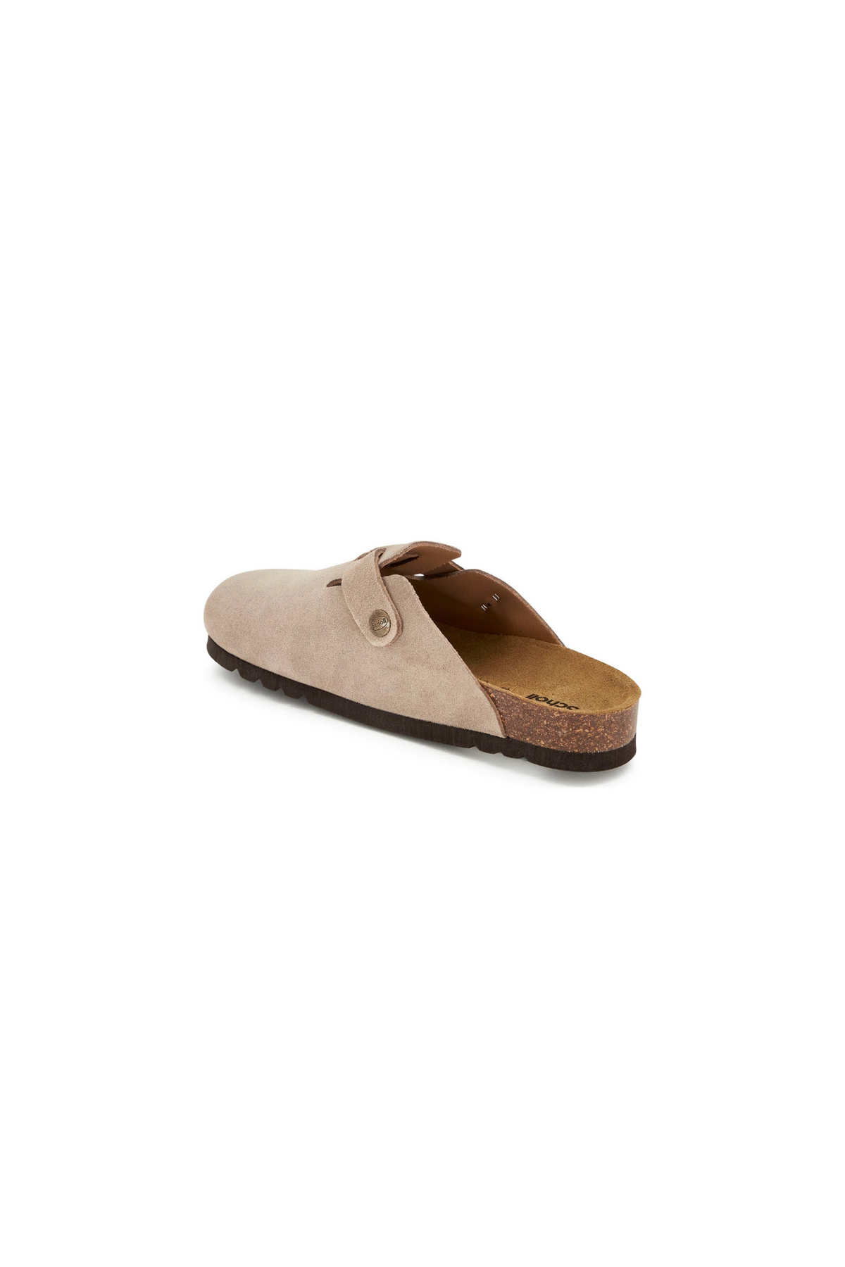 FAE WOMEN SANDAL SUEDE - DARK BEIGE