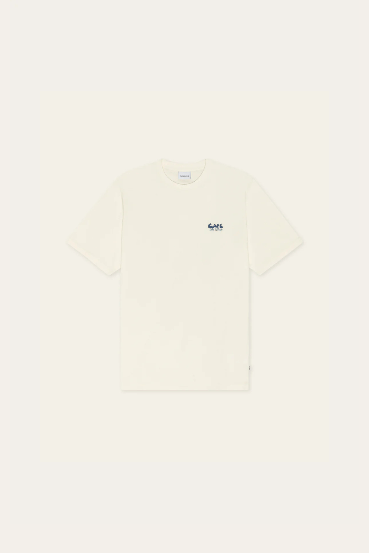 T-SHIRT CAFÉ - IVOIRE CLAIR
