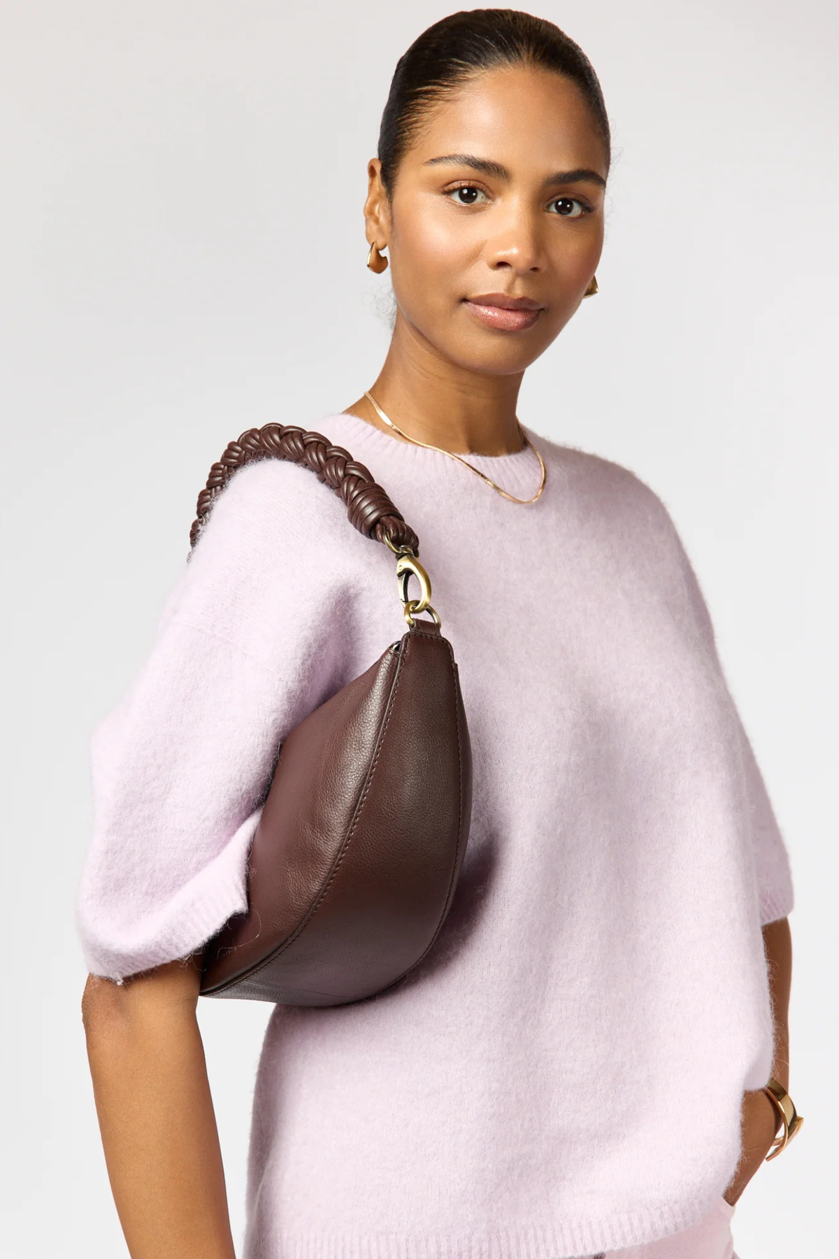 LEO MIDI - TWISTED HANDLE CHOCOLATE SOFT