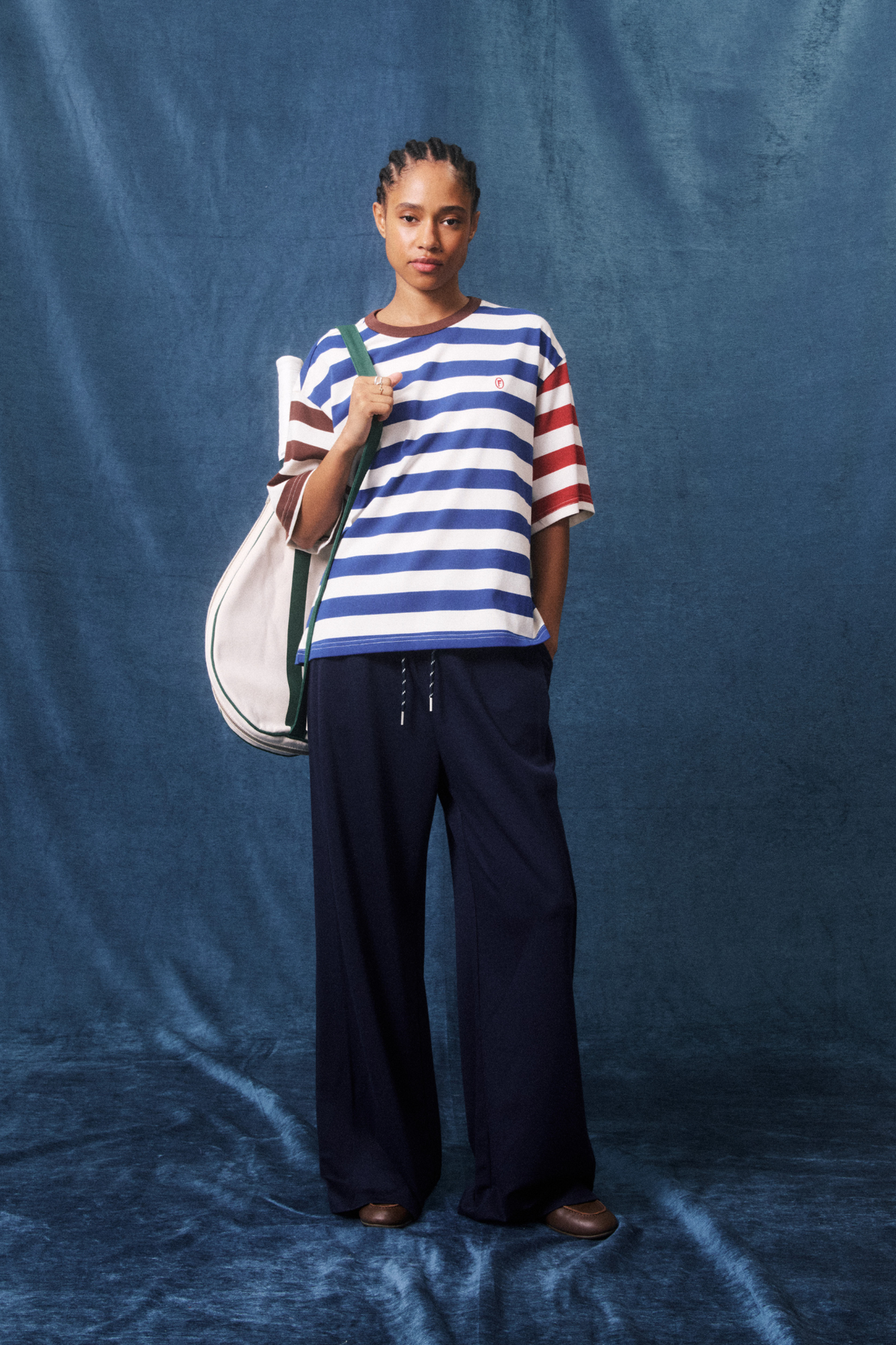 PANTALON WELLS - BLEU MARINE