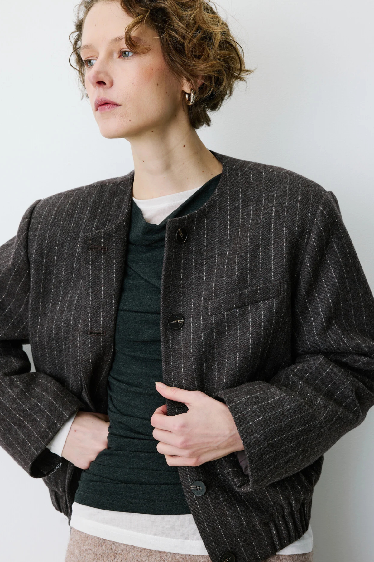 BRUNA JACKET - CHOCOLAT