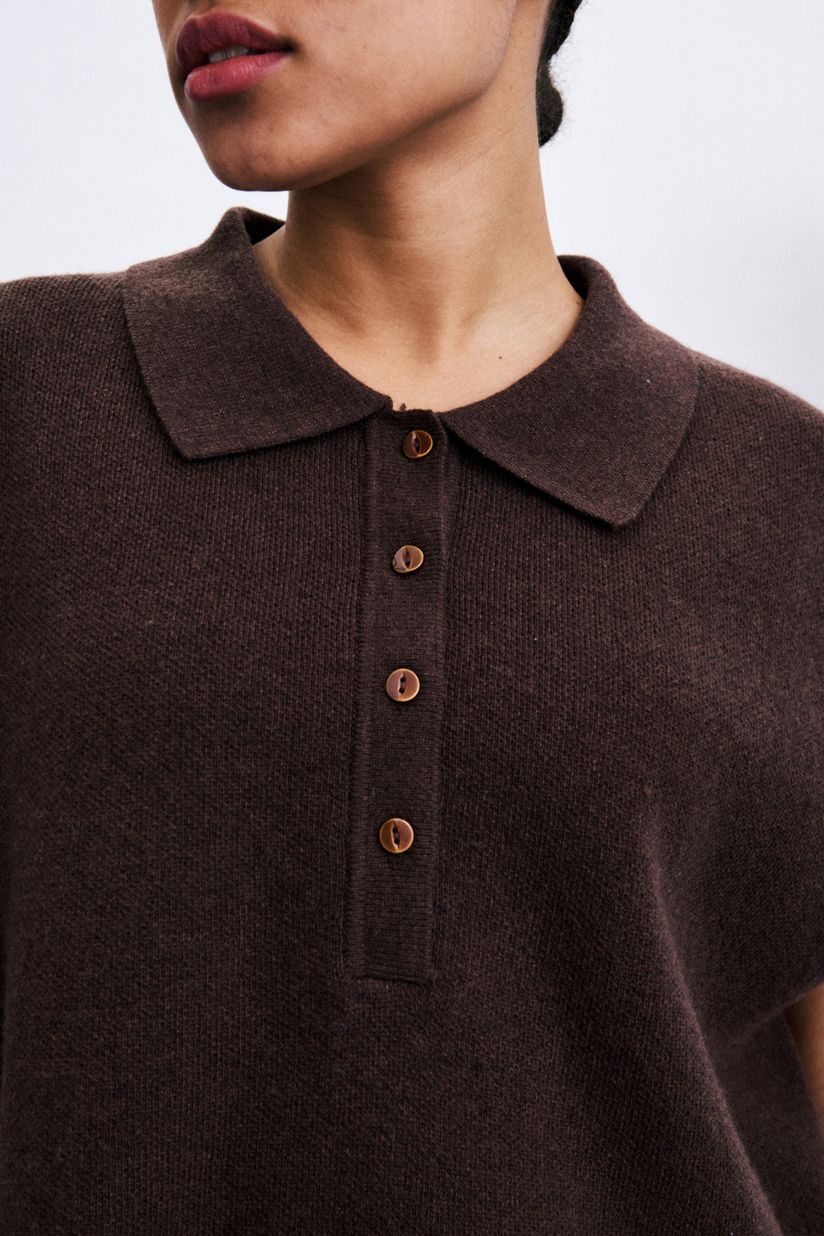 MINTHE PULLOVER - ICE BROWN