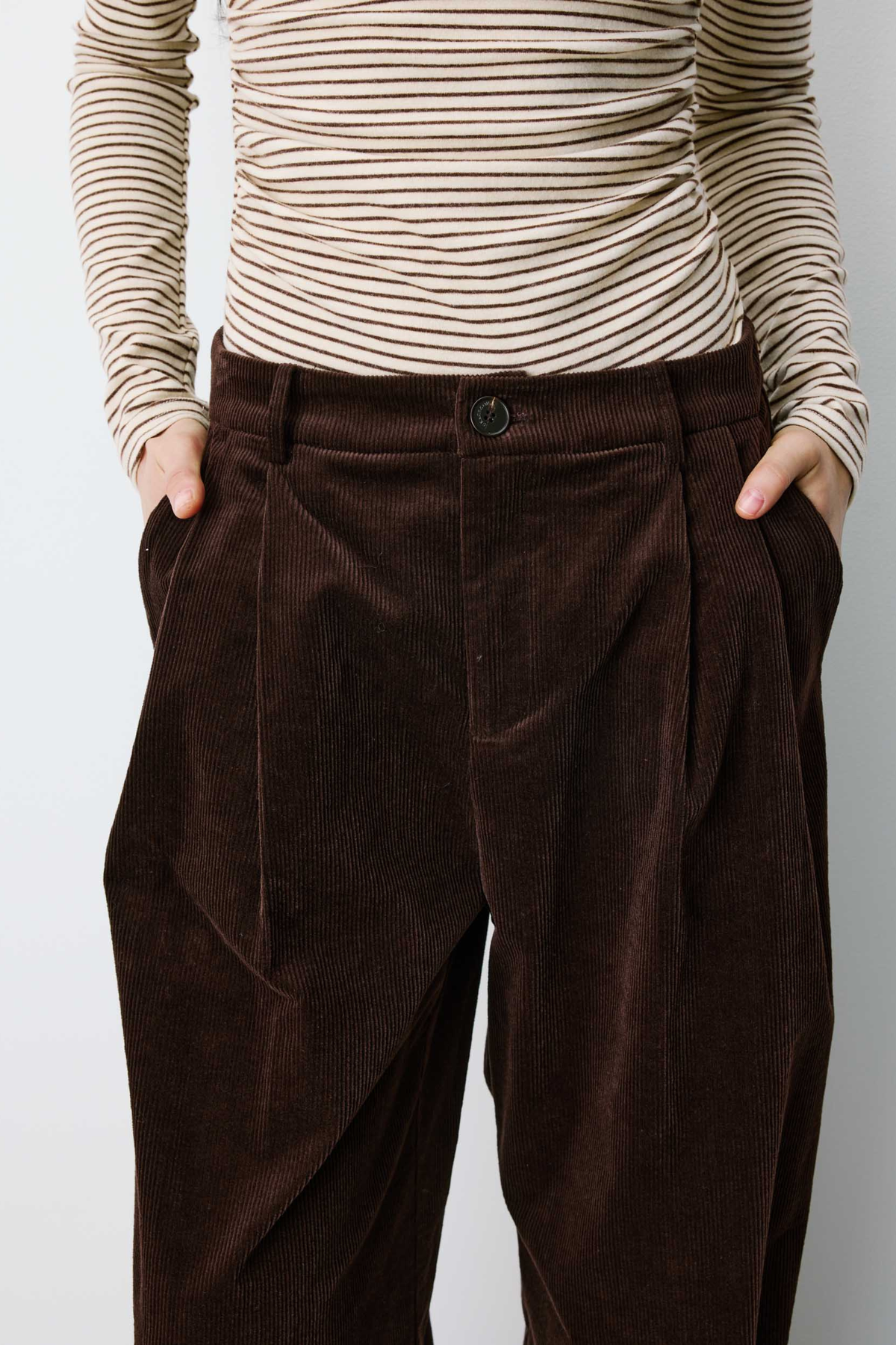 PANTALON ABRIEL - CHOCOLAT