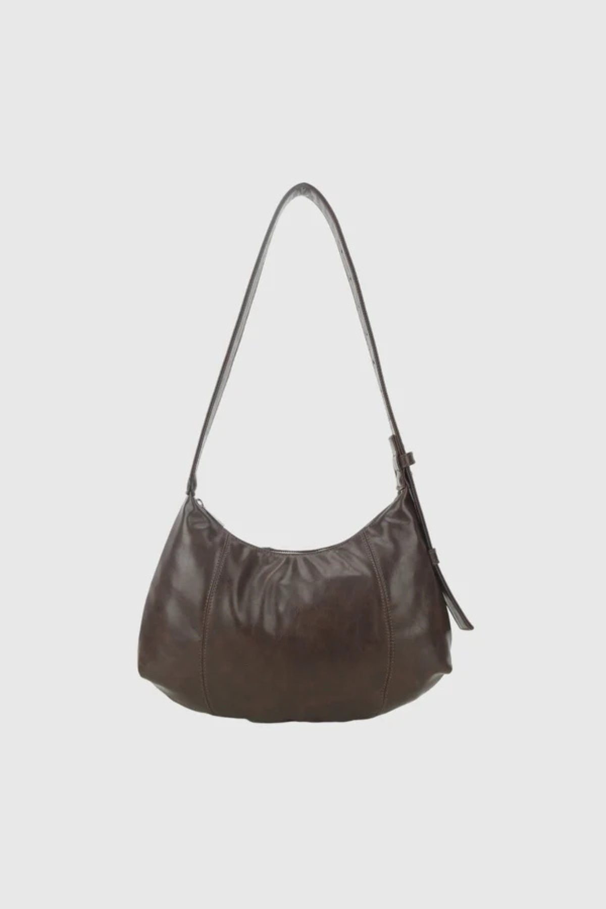 DEBBIE SHOULDER BAG - DARK BROWN
