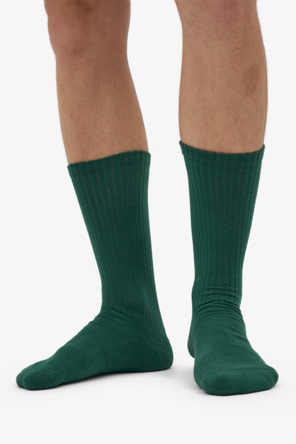 ORGANIC ACTIVE SOCK - EMERALD GREEN