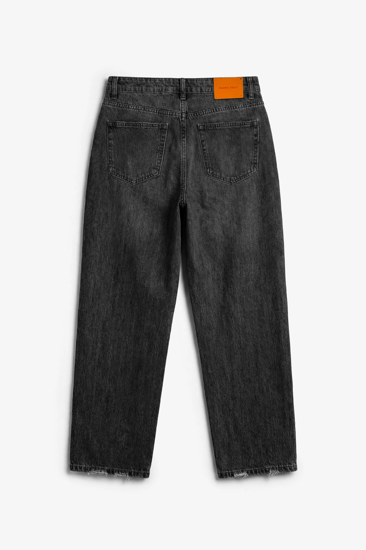 DENIM BROEK - GEWASSEN ZWART