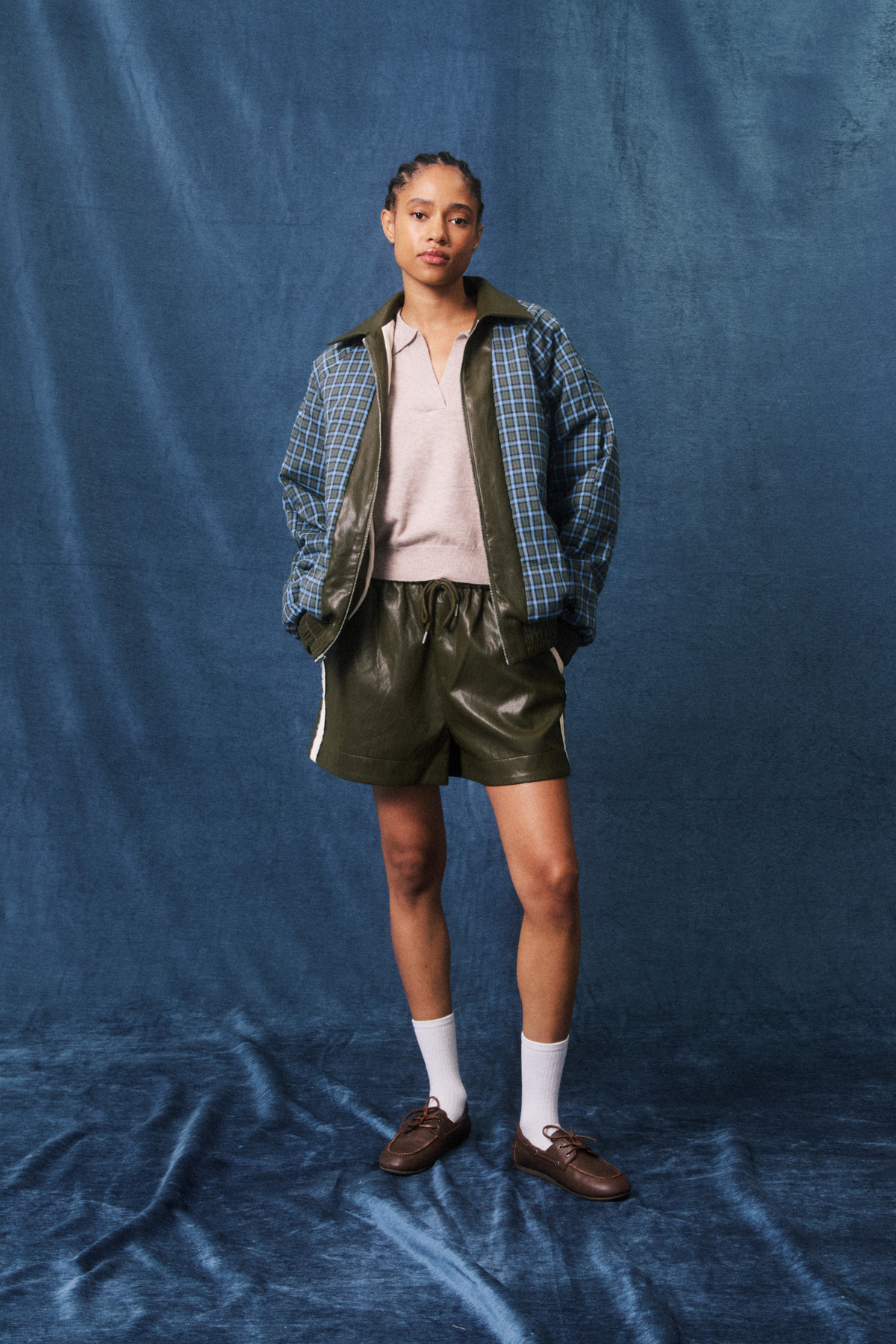VESTE BOMBER ALTHEA - KAKI