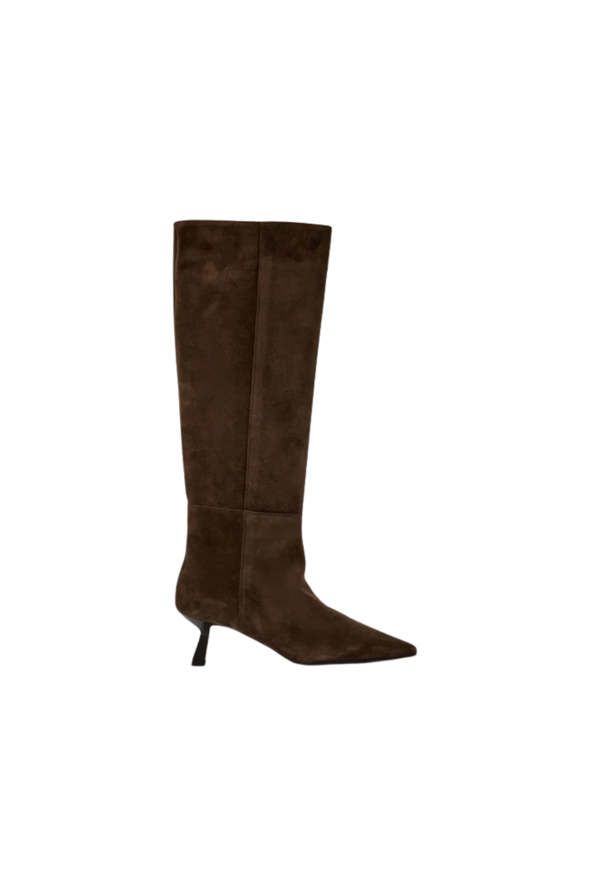VIOLETTA LONG BOOTS - BROWN SUEDE