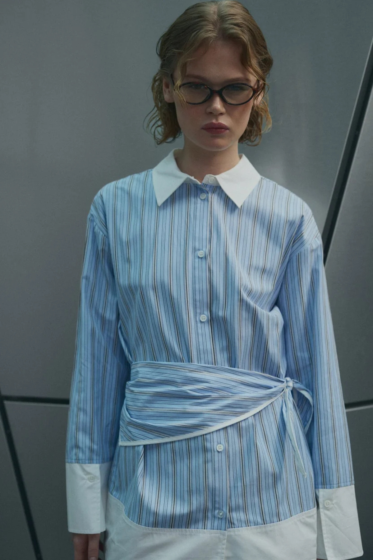 MARINELLE SHIRT - COETTA BLUE STRIPE