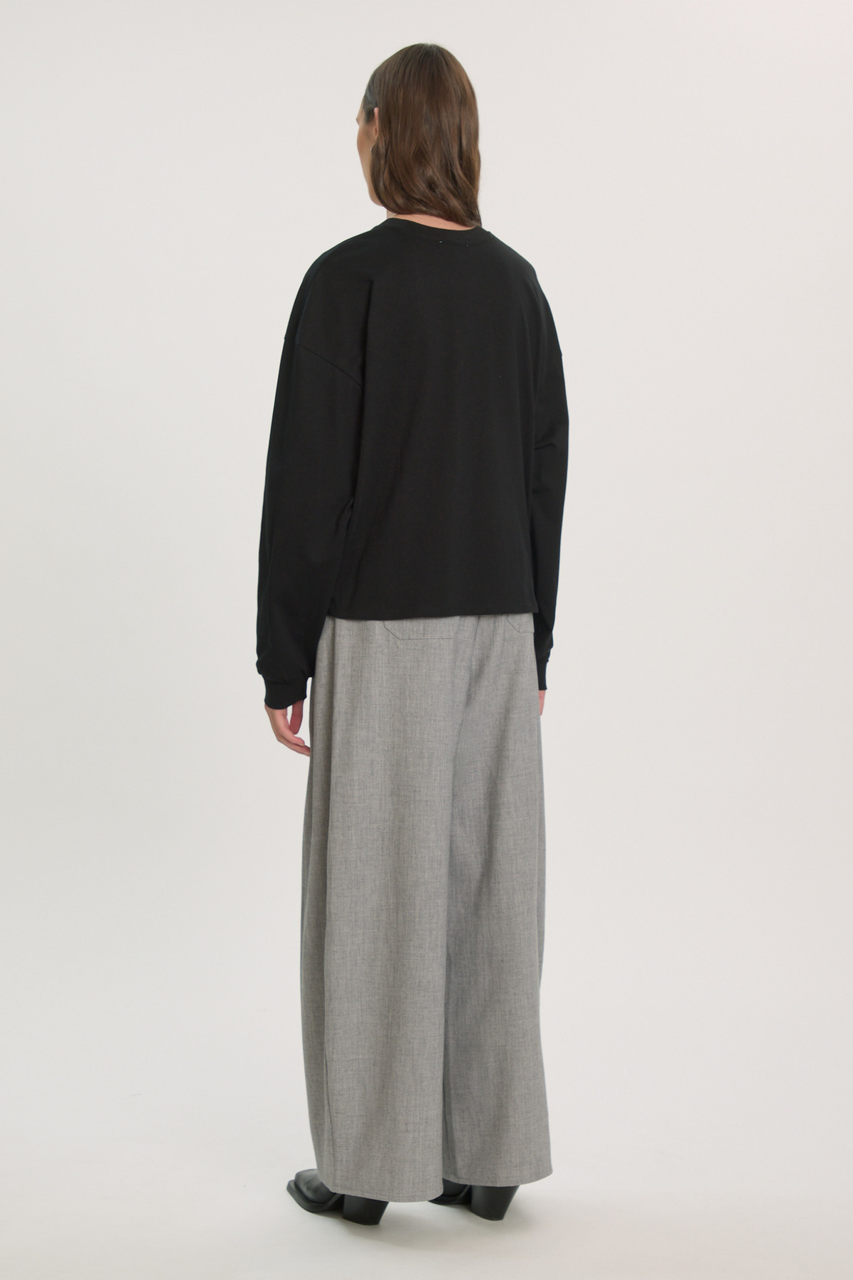 ROBERTA SHIRT - ZWART