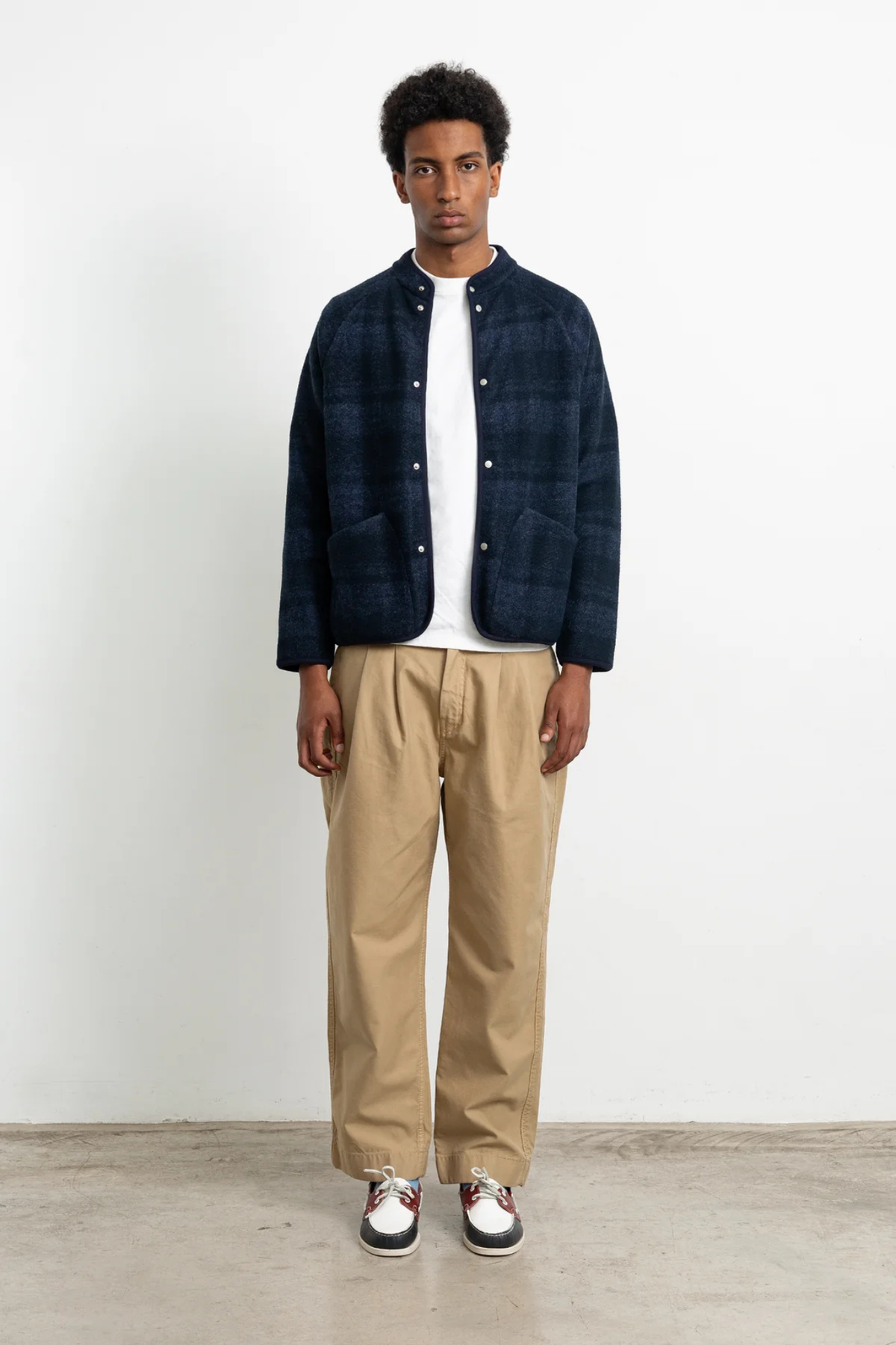 ATELIER JACKET - PLAIN NAVY