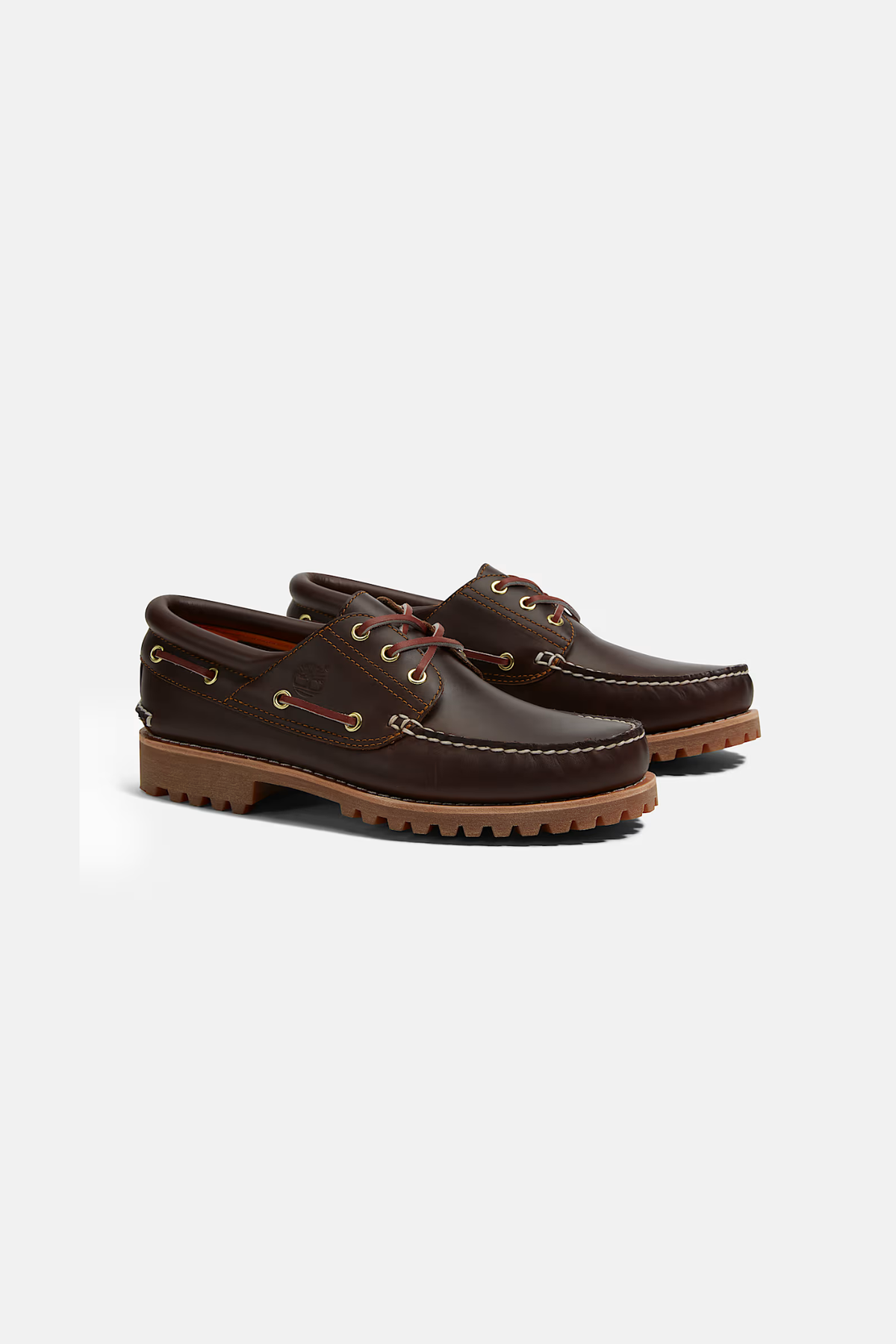 CHAUSSURES BATEAU À 3 ŒILLETS - MARRON