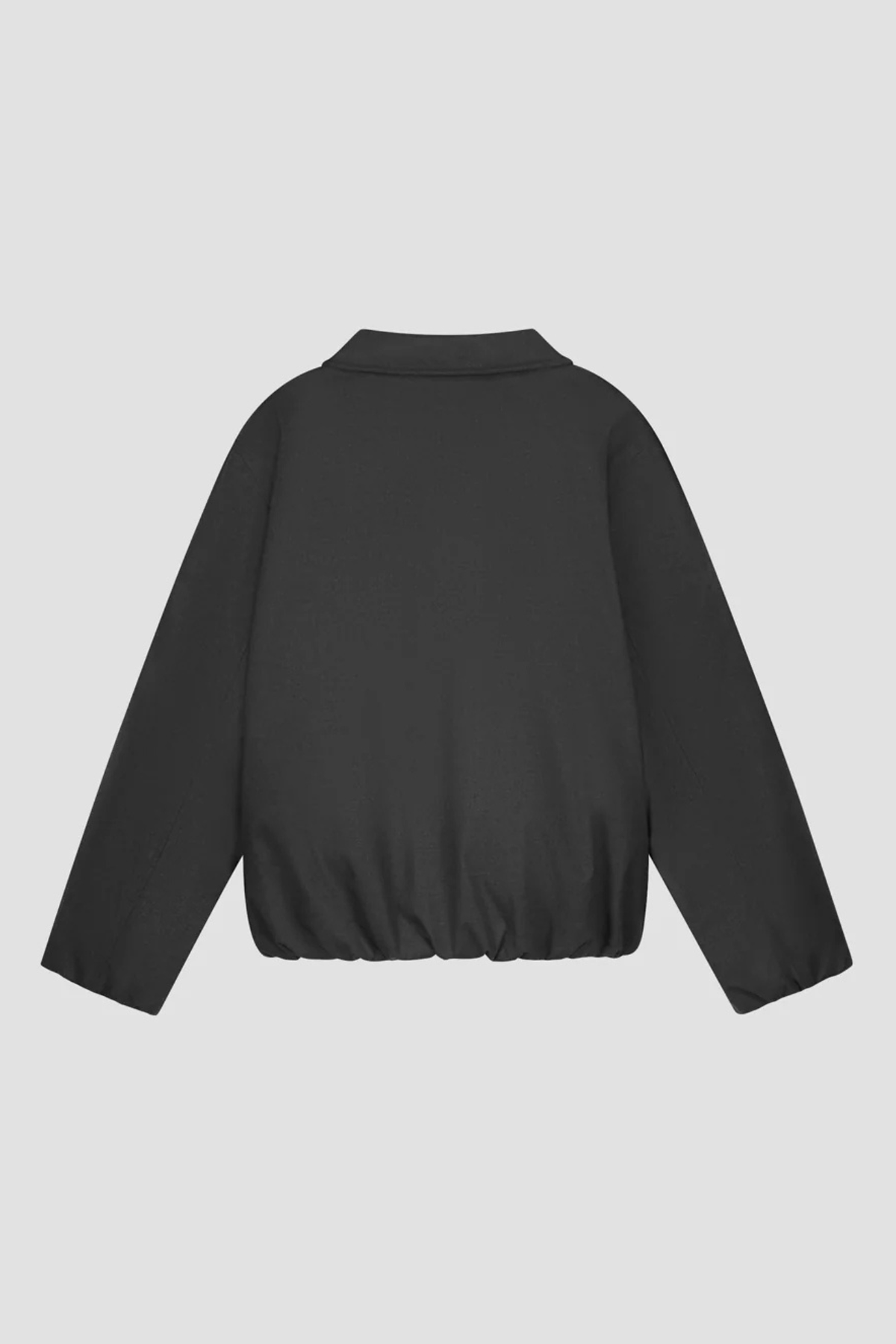 PEACHED PADDED JACKET - CHARCOAL