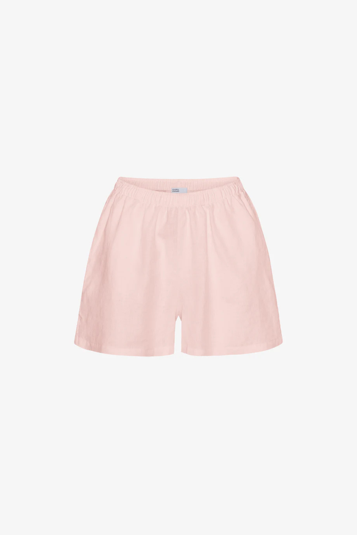 BERMUDA EN LIN - ROSE DÉLAVÉ
