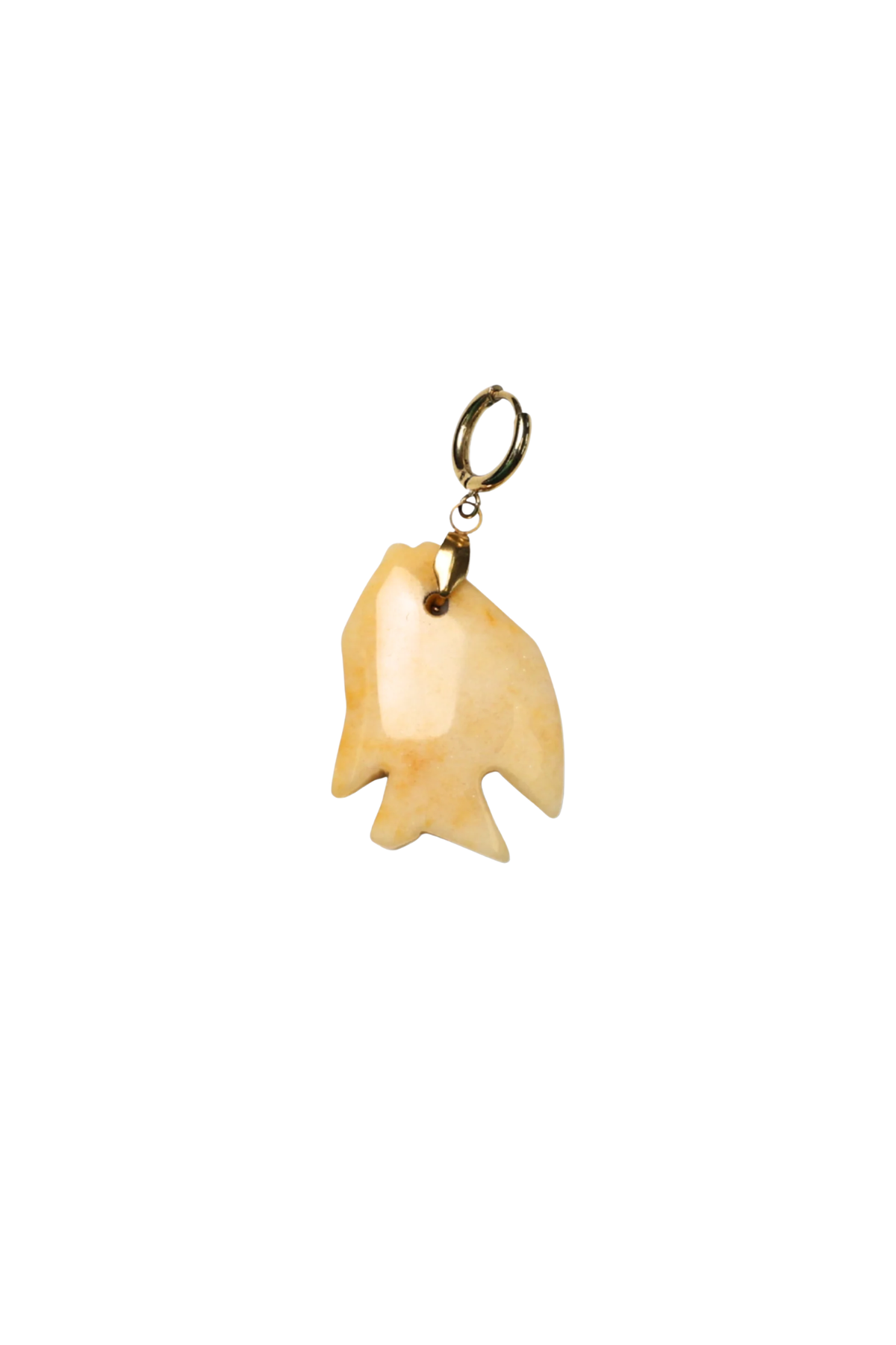 PENDENTIF POISSON - JAUNE