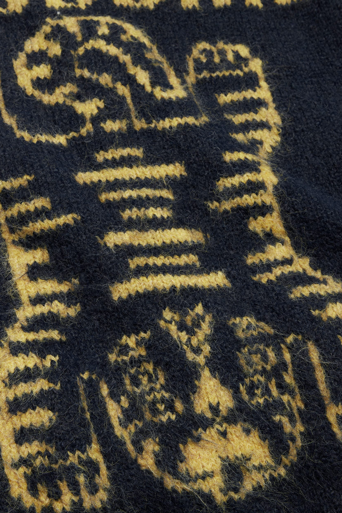 CARDIGAN ZIP TIGER KOON - MARINE