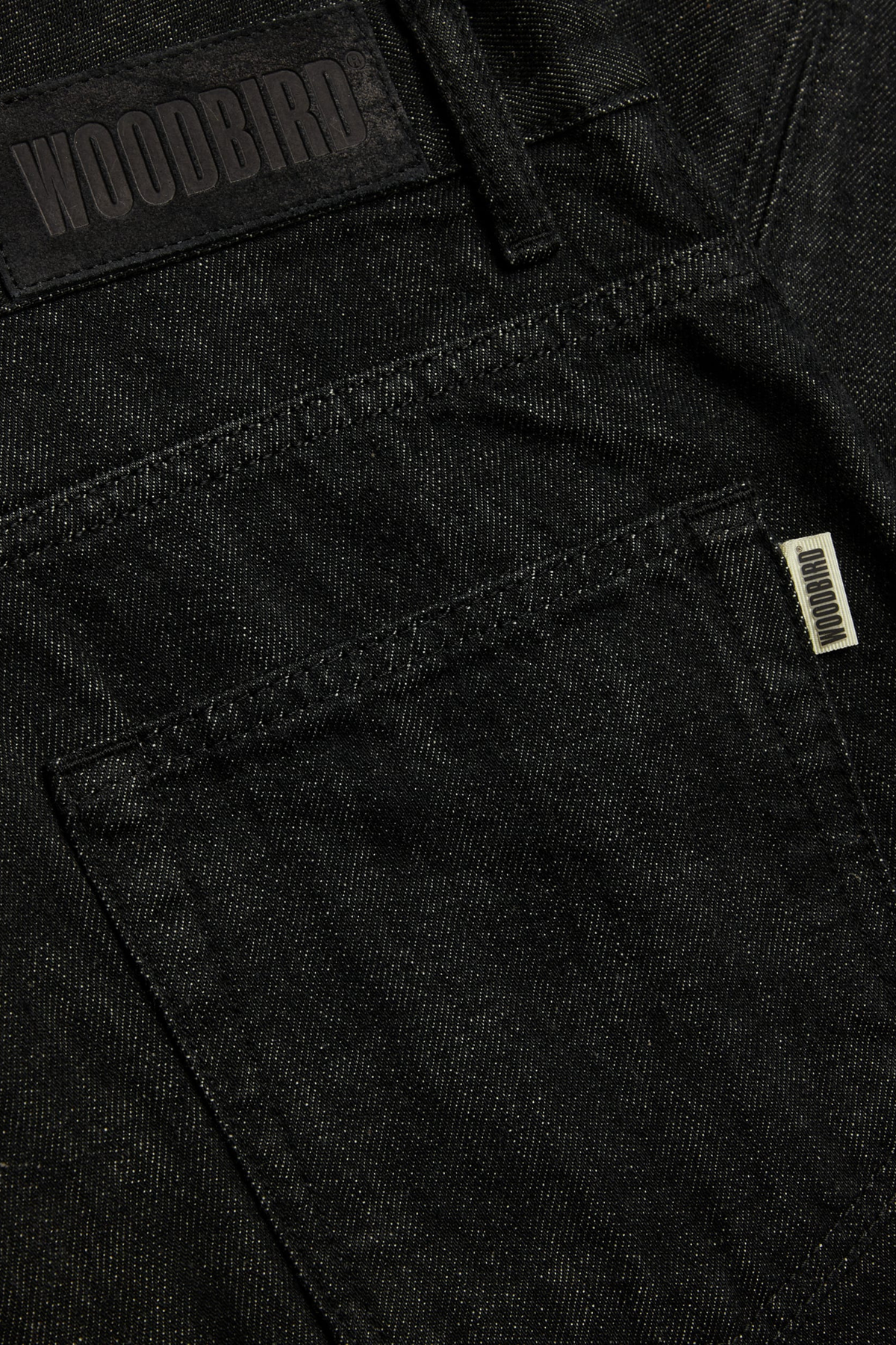 LEROY SELVEDGE JEANS - ZWART