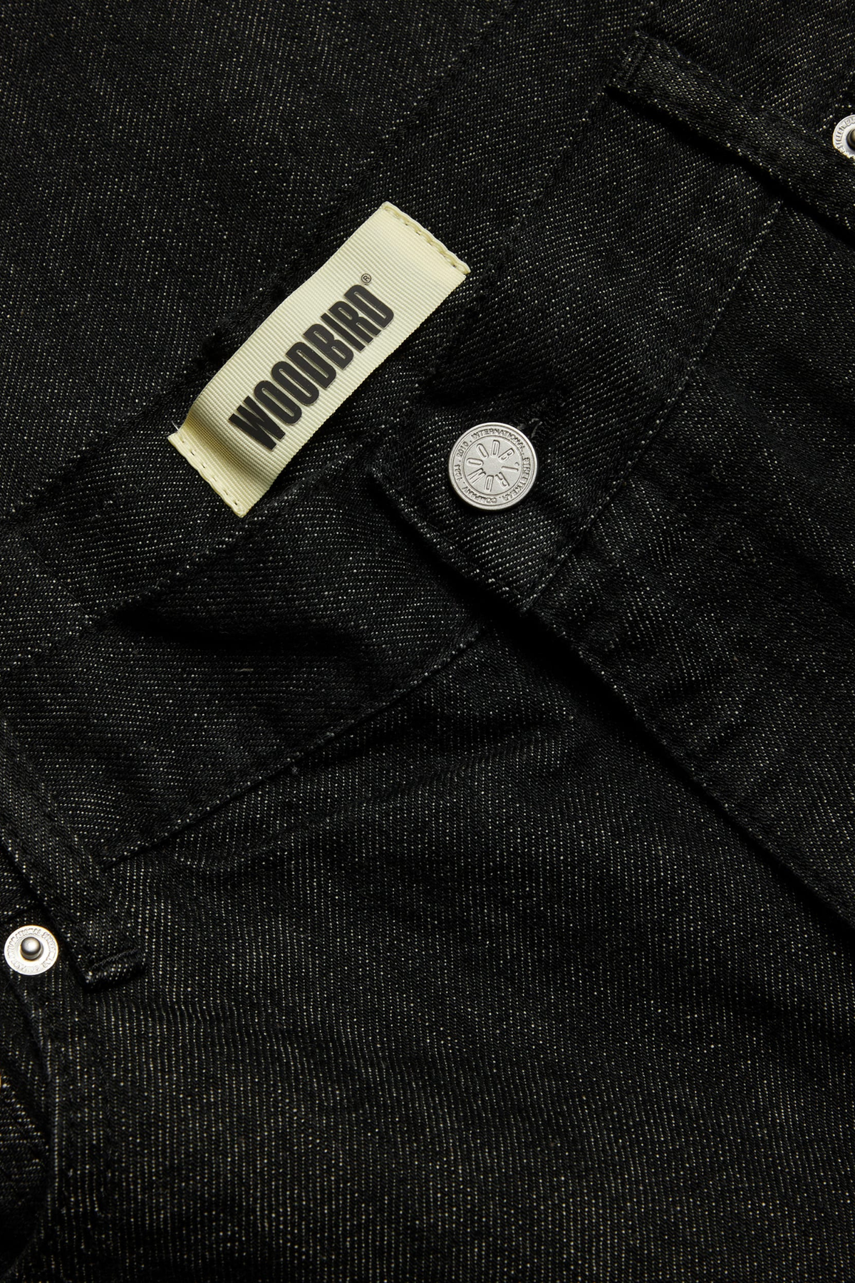 LEROY SELVEDGE JEANS - ZWART