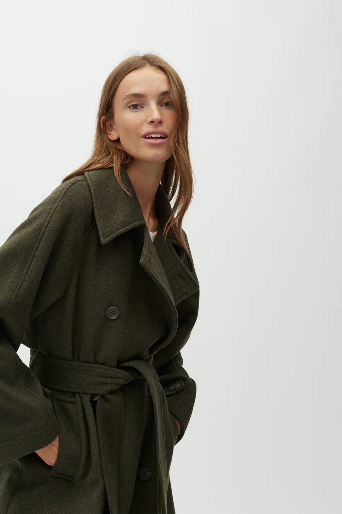 LAVA ODONNA JACKET - DUSTY OLIVE MELANGE