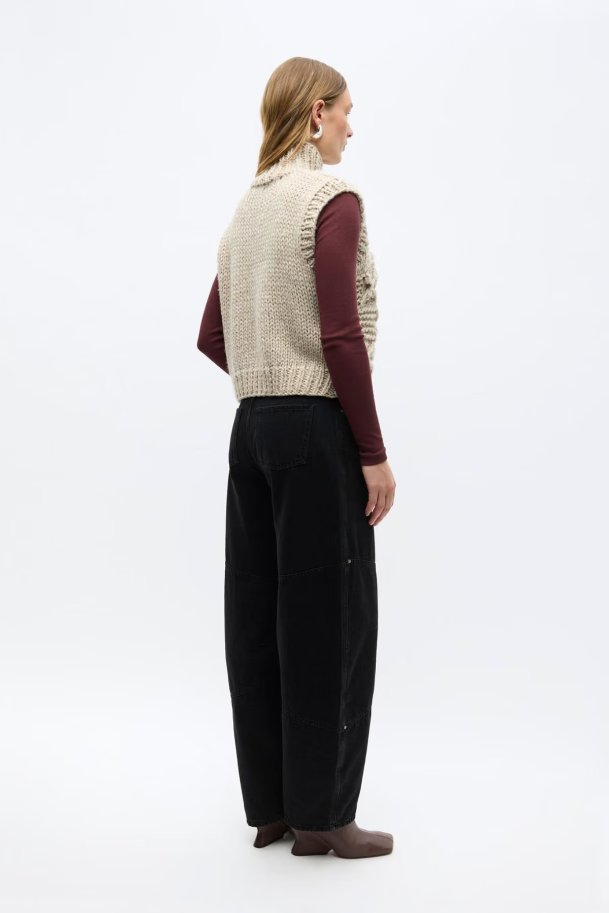 KAIA VEST - SILVER BIRCH MEL