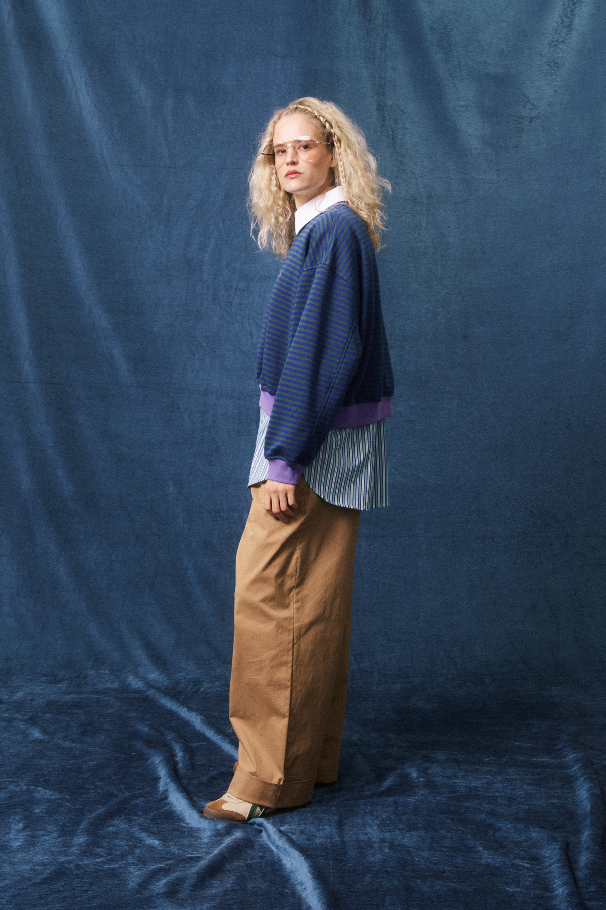MATCH SWEATSHIRT - ELECTRIC BLUE