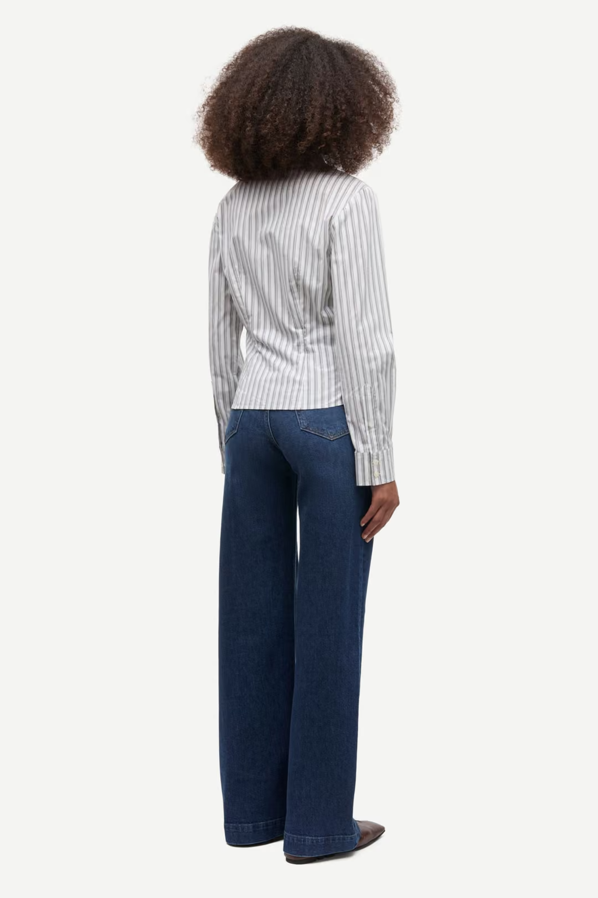 REBECCA TUCK JEANS - PARIS BLUE COMFORT