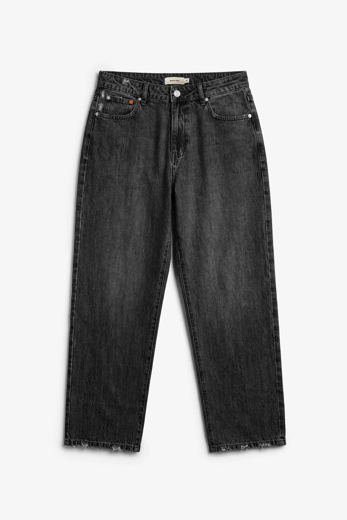 DENIM BROEK - GEWASSEN ZWART