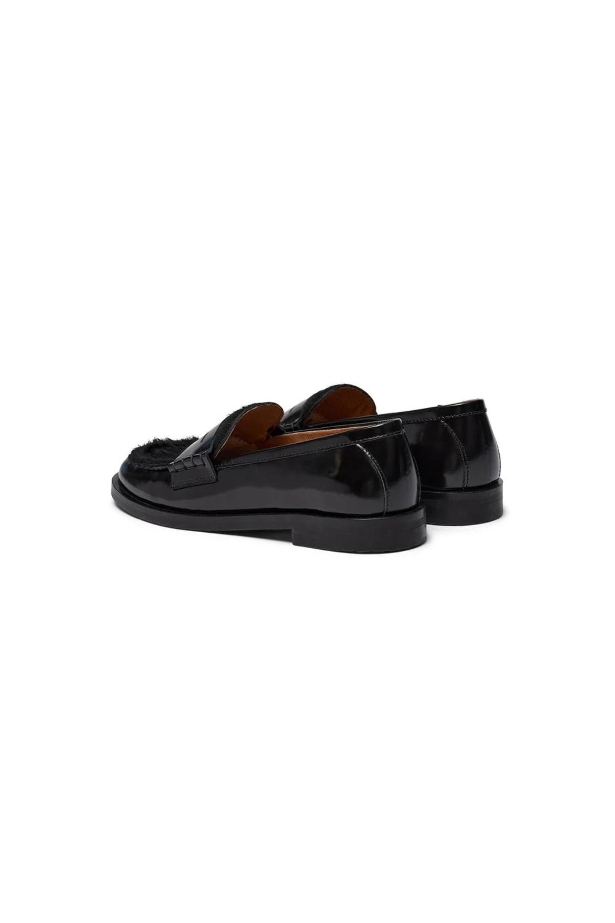 CASSIE PONY SHOES - BLACK