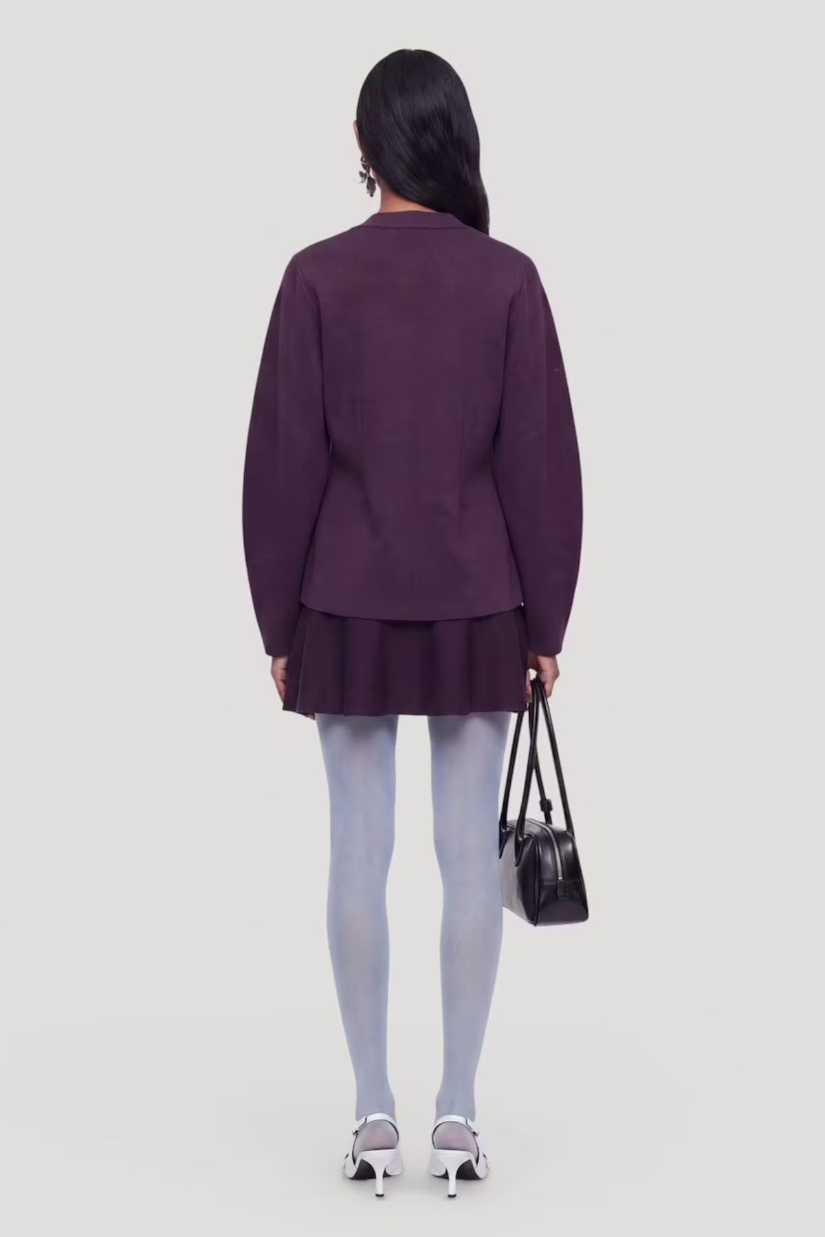 CARDIGAN KENDAL - PRUNE PARFAIT
